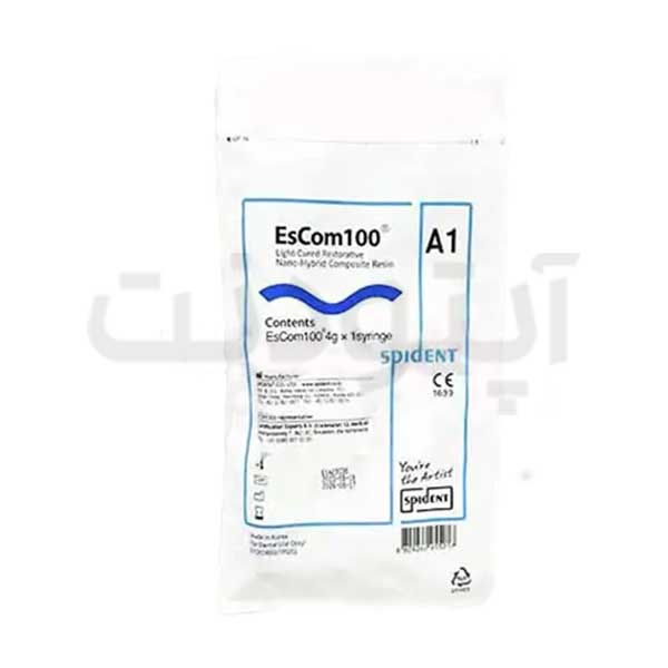 کامپوزیت لایت کیور نانوهیبرید اسپیدنت Spident EsCom100
