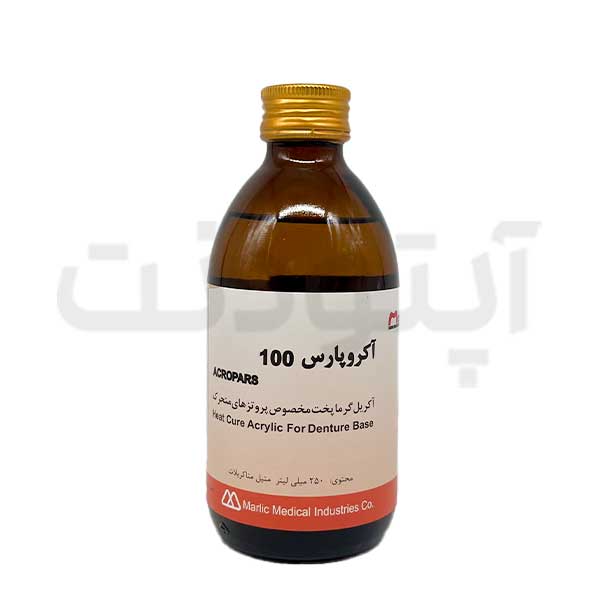 مایع آکریل پختنی 100 آکروپارس
