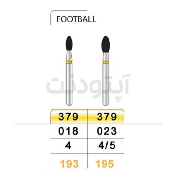 فرز فوتبالی الماسه پرداخت تیزکاوان | 379