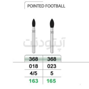 فرز پوینت فوتبالی الماسه تراش تیزکاوان | 368