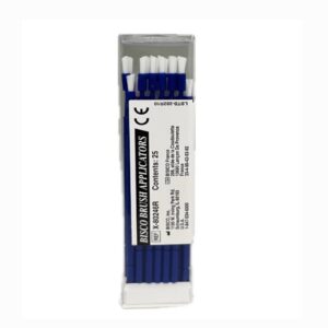 Dark Blue Bristle Applicators Bisco