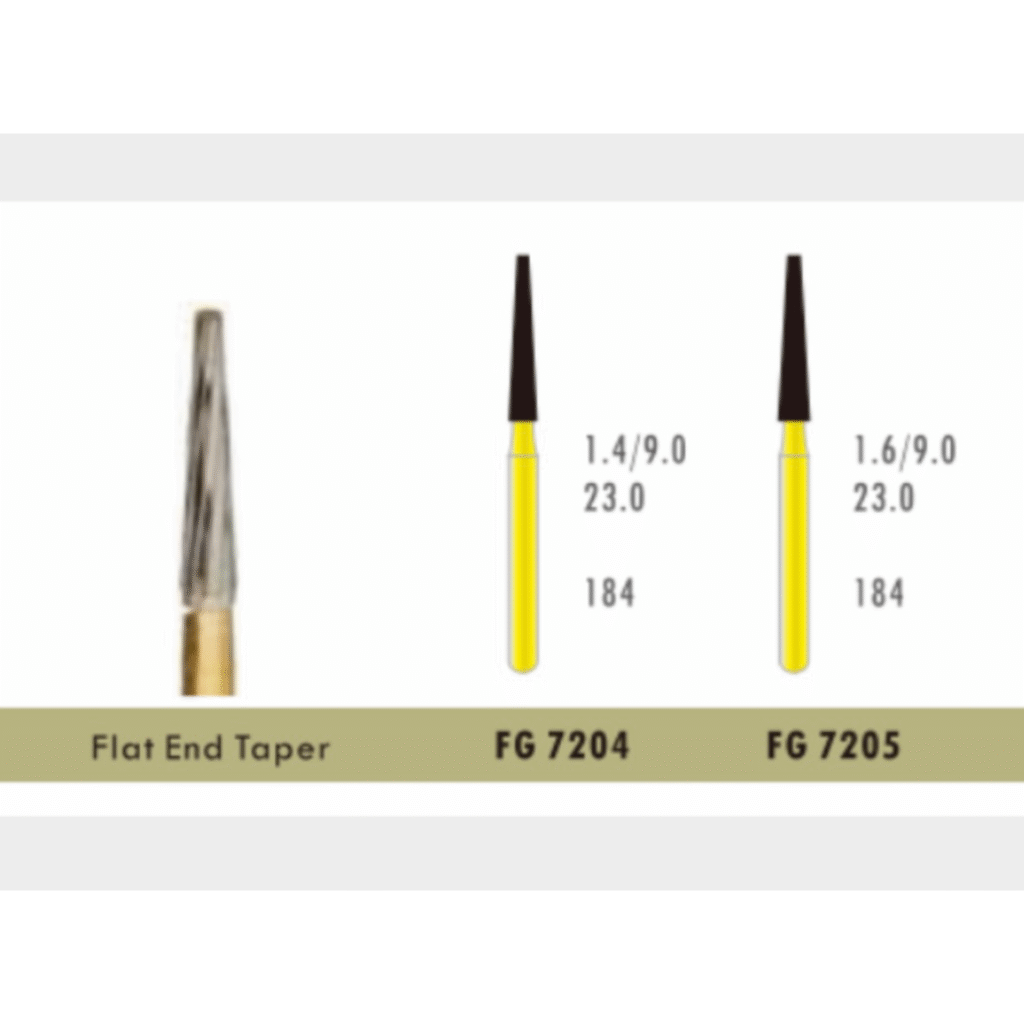 ATD Flat End Taper