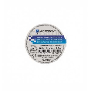 نوار ماتریکس فلزی رولی Microdont