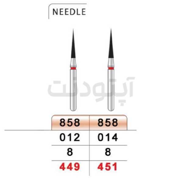 76.jpg فرز نیدل کوتاه الماسه دور قرمز تیزکاوان | 858 - Image 1