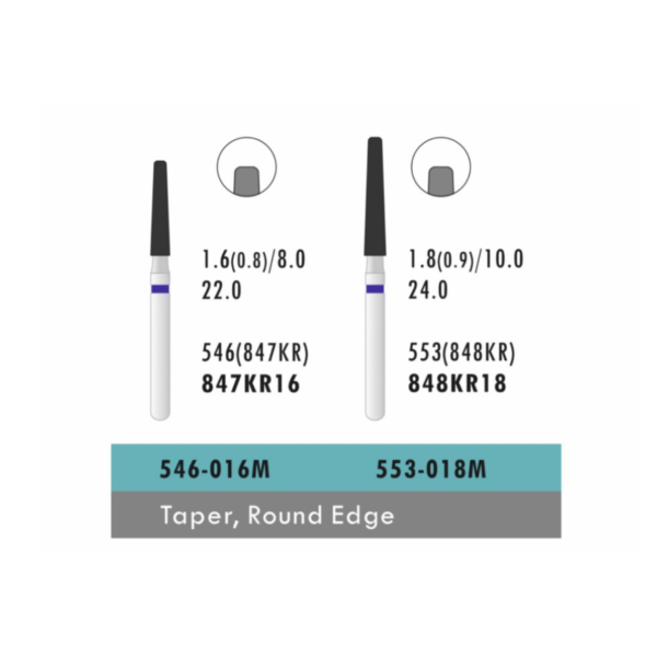 فرز ATD Taper Round Edge (بسته 5 عددی) - Image 1