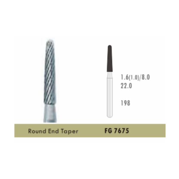 فرز کارباید ATD Round End Taper - Image 1