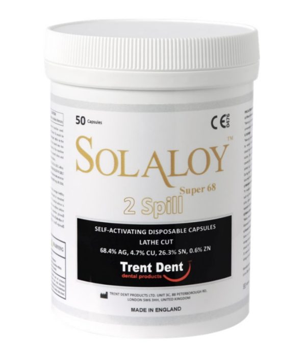 آمالگام کپسولی SOLALOY SUPER 68 - ترنت دنت Trent Dent - Image 2