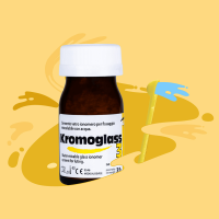 گلاس آینومر لاسکود لوتینگ Lascod Kromo glass 3