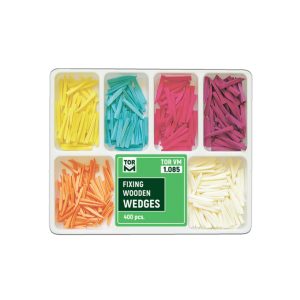 وج چوبی آناتومیک شش رنگ (کیت کامل) TorVM