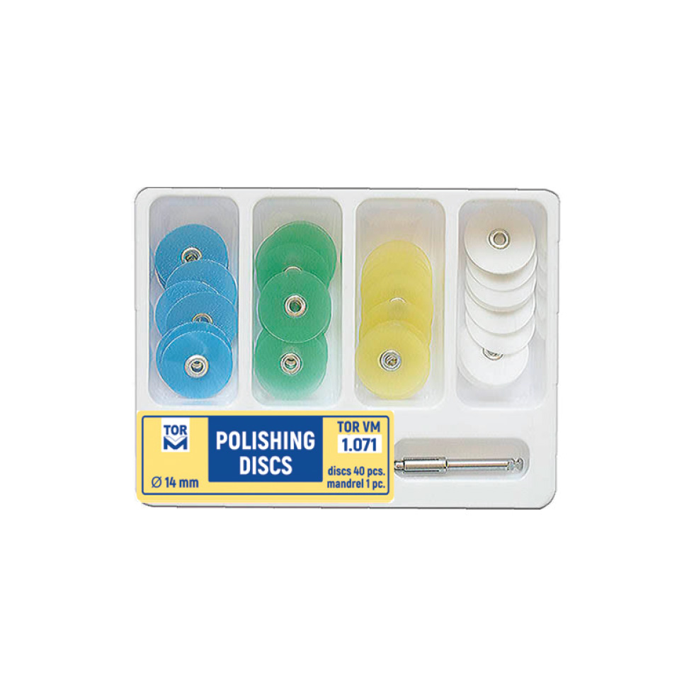 کیت دیسک پرداخت مرکز دار(چهار رنگ)+ ماندرل TORVM