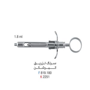 سرنگ تزریق کمر شکن